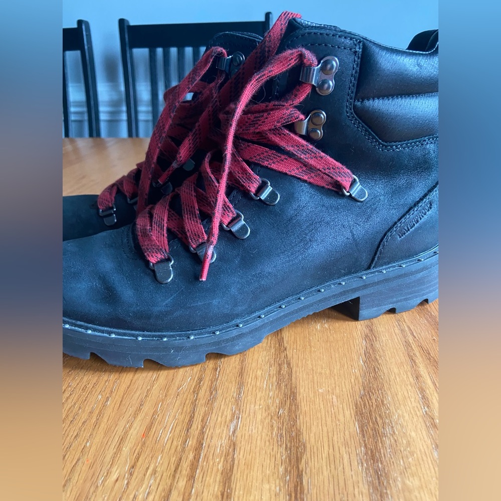 EUC LIKE NEW SOREL Ainsley CONQUEST Leather Hikers - Picture 7 of 10